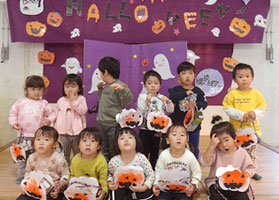 2歳児 ハロウィン